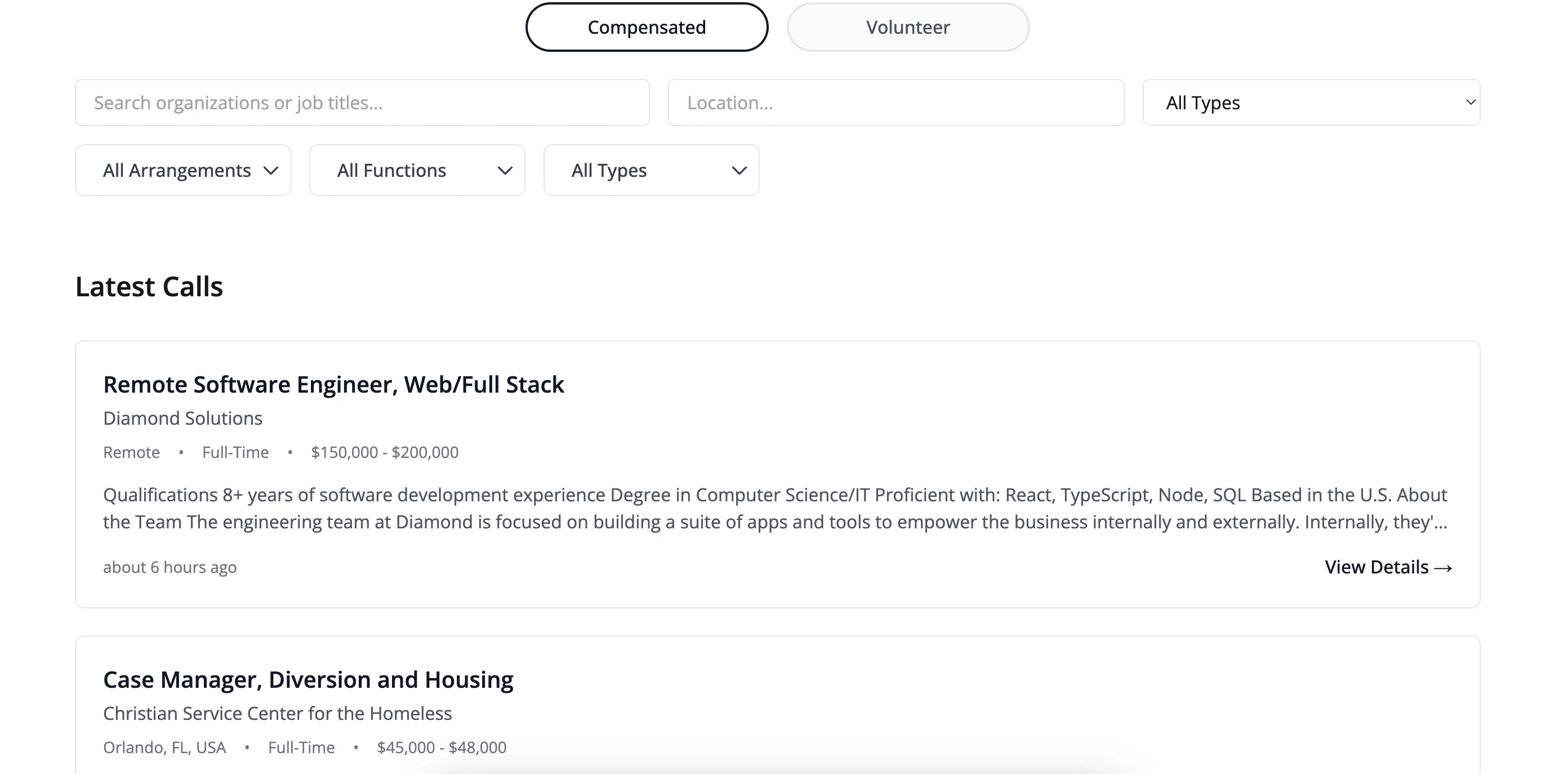 Risen Hire Job Board